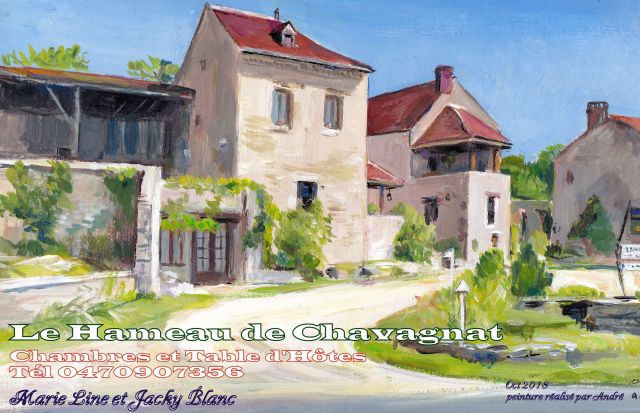 Photo Chambre d'hte Ebreuil Hameau de chavagnat