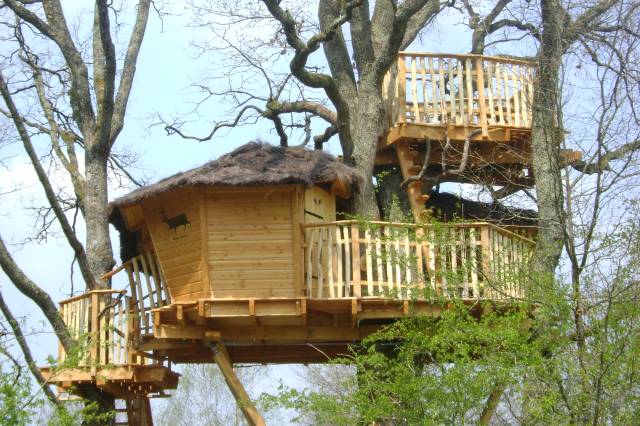 Photo Chambre d'hte Chalais Les cabanes de chanteclair