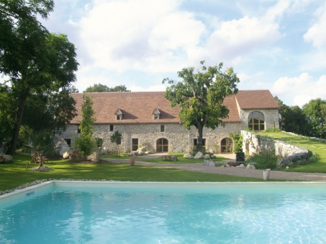 Photo Espdaillac Chambres et jardin de pierres