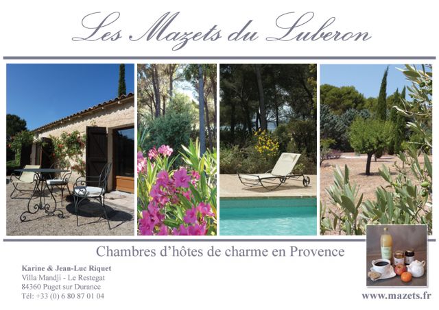 Photo Chambre d'hte Puget Les mazets du luberon