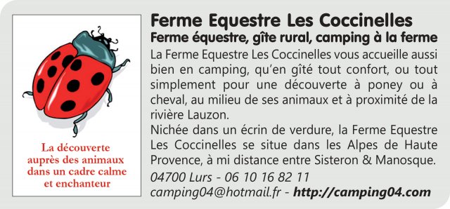 Ferme equestre les coccinelles