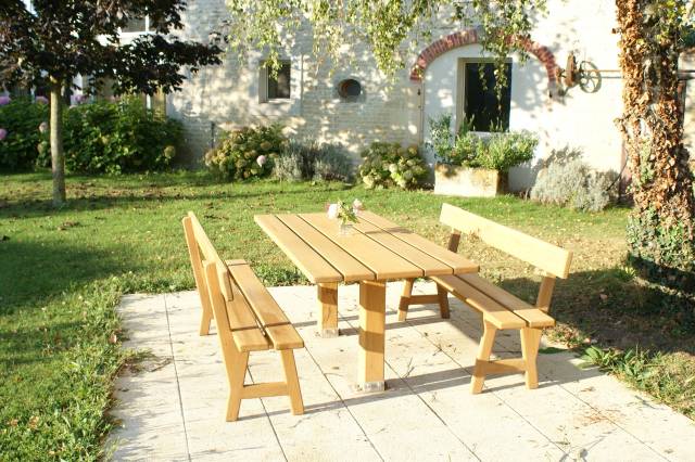 Petit-djeuner au soleil