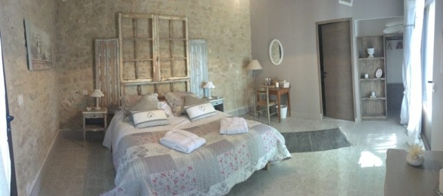 Chambre fleur de coton