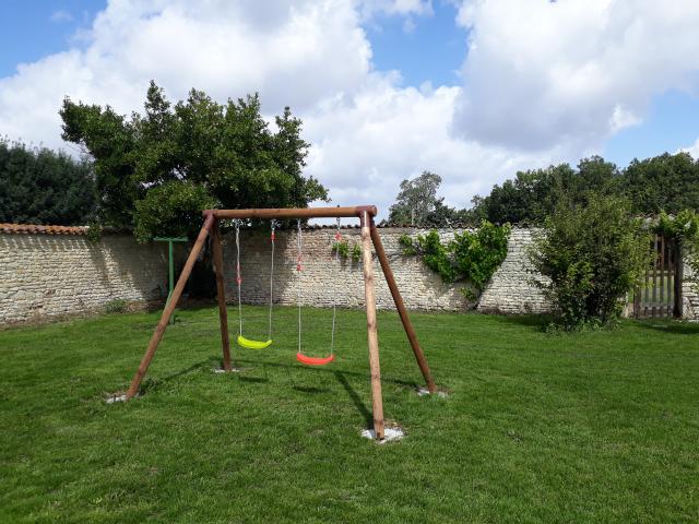 Grand jardin clos