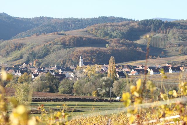 Vue sur le village