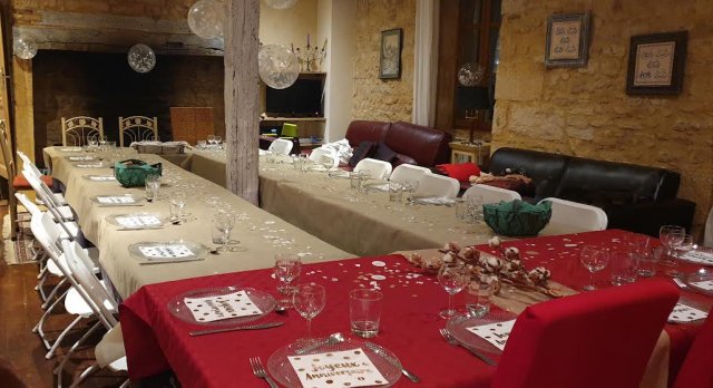 Salle en fte du gite montfort