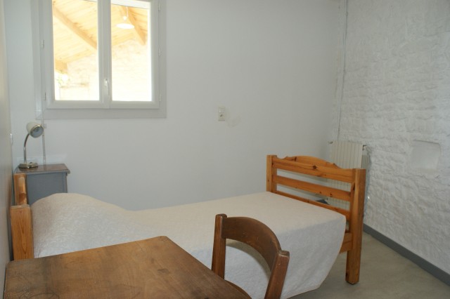 Chambre rez-de-chausse