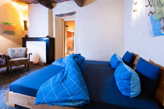 Chambre bleue