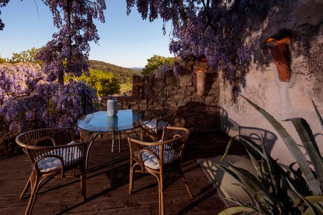 Terrasse sur le toit