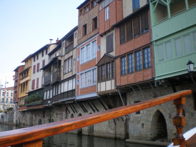Castres en bateau